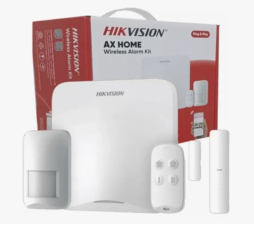 [11062] Hikvision Ds-Pa201Ps-Kit16Wb Alarma Smart Ax Home Panel Wifi + 4G Hik Connect 16 Zonas