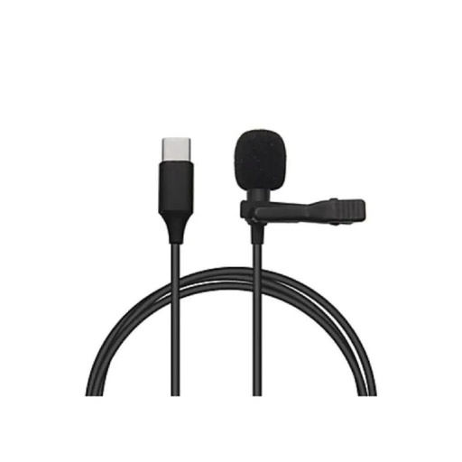 [11071] Only Microfono Clip Corbatero Con Cable Tipo C Mic21011