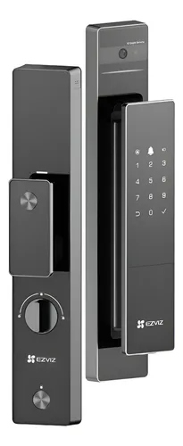 [11128] Ezviz Cs-Dl50Fvs-R100-Wbp-Gr (O-Std) Cerradura Smart Face Id Exterior Huellas Tarjeta App