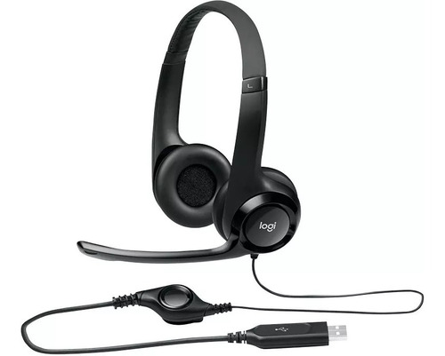 [11141] Logitech H390 - Auricular Usb Con Microfono White