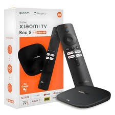 [11255] Xiaomi Mi Box S 3Er Generación 4K  Hdr Ultra Arm G310 2Gb 32Gb Wifi 6 Bluetooth 5.2 Android 14 Reproductor Multimedia Conversor Android Tv Netflix Prime Disney Flow - Incluye Fuente 5.2V 2.1A