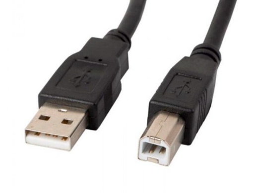 [11302] Cable Impresora Usb Macho A Macho B Largo 1.5 Mts 