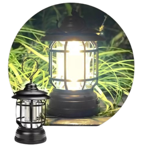 [11327] Lampara Farol Led Dimerizable Con Gancho Recargable Camping Varios Colores