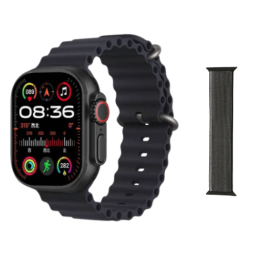 [11420] Smartwatch Me11 Bluetooth 2.2" Hd Amoled Fitness Ultra 3 + 1 Correa
