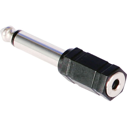 [11421] Adaptador Plug 6.5 M A Jack 3.5  H Mono Tp-9367