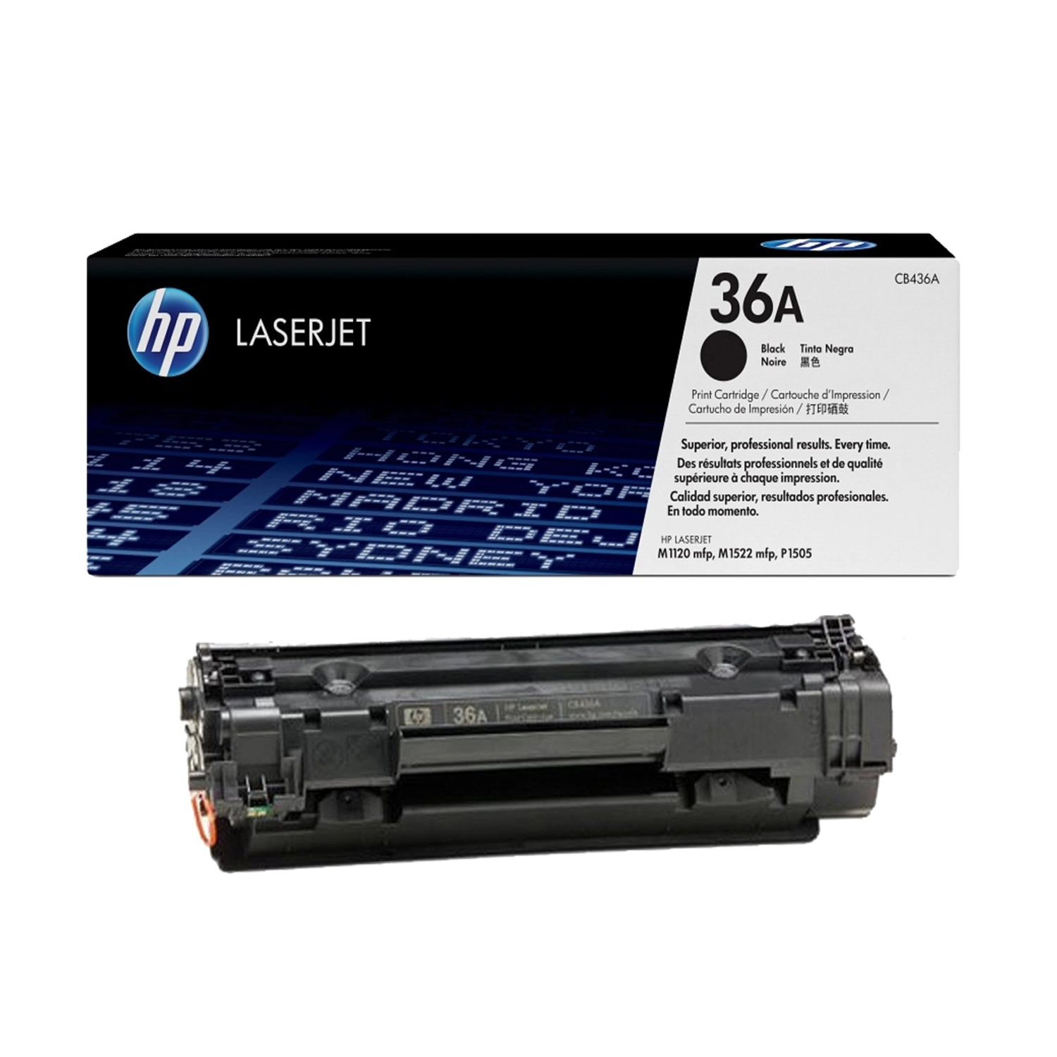 [HP-CB436A] Tóner Hp 36A Negro