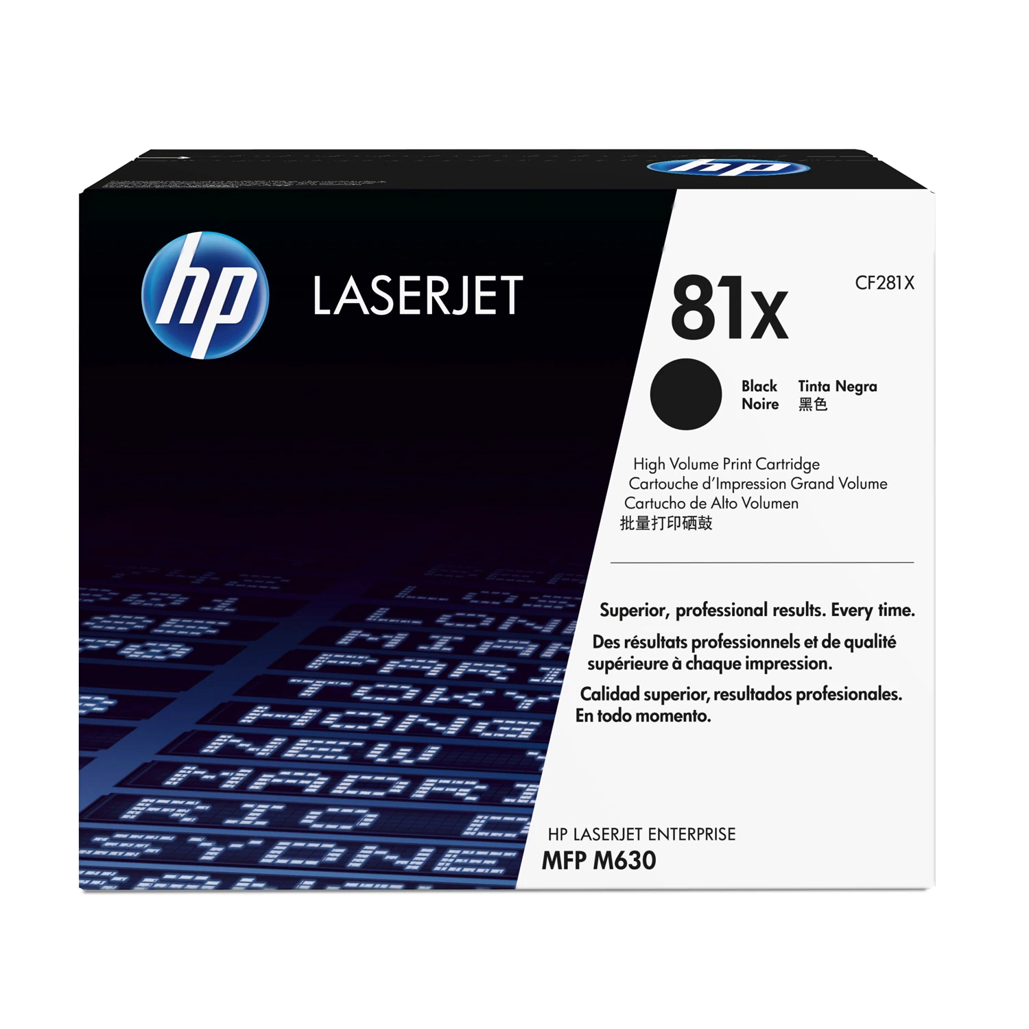 [HP-CF281X] Tóner Hp 81X Negro