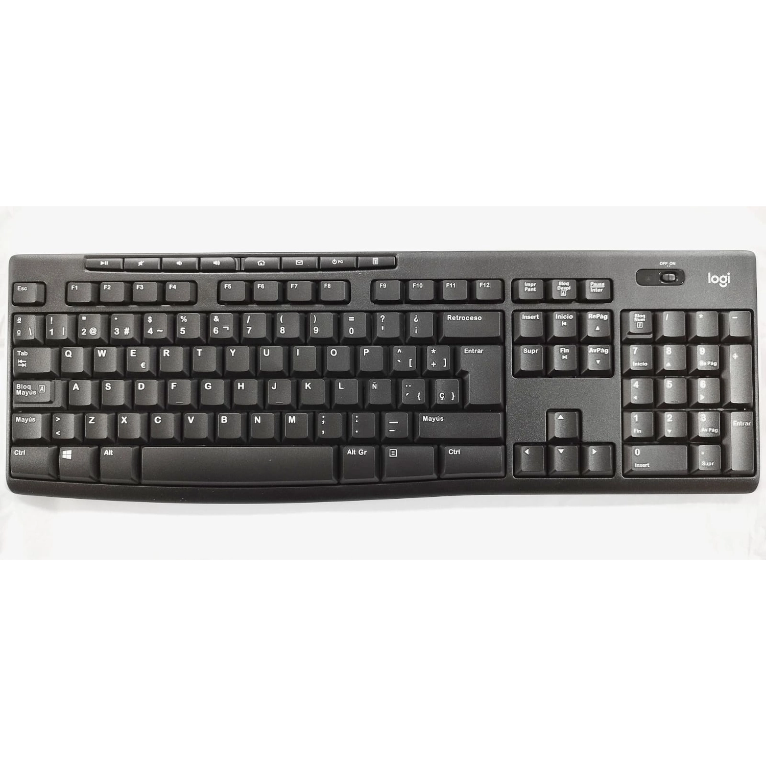 [LOGTECLK270SP] Teclado Inalámbrico Logitech K270 Español