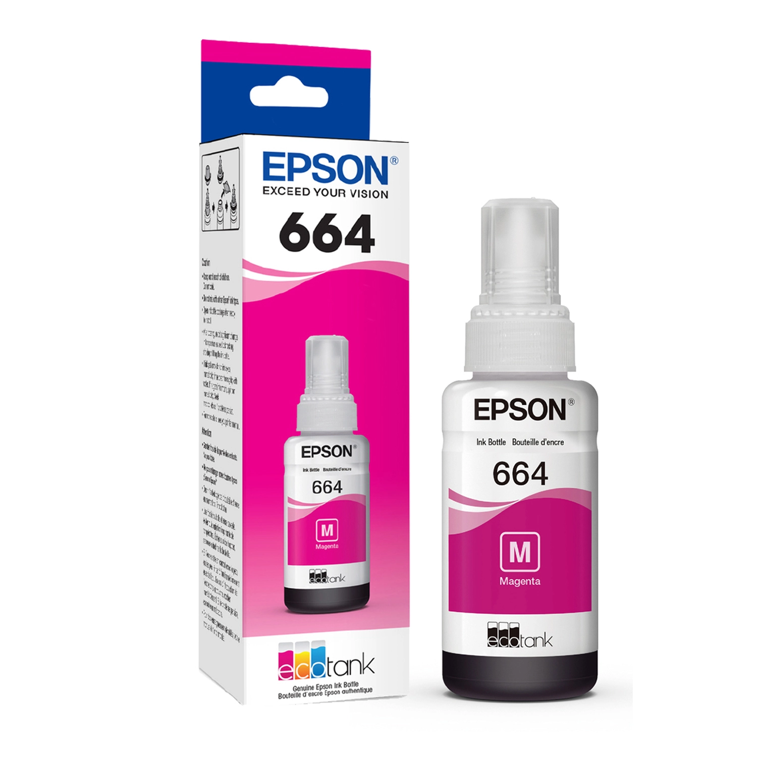 [EPST664320-AL] Botella De Tinta Epson 664 Magenta