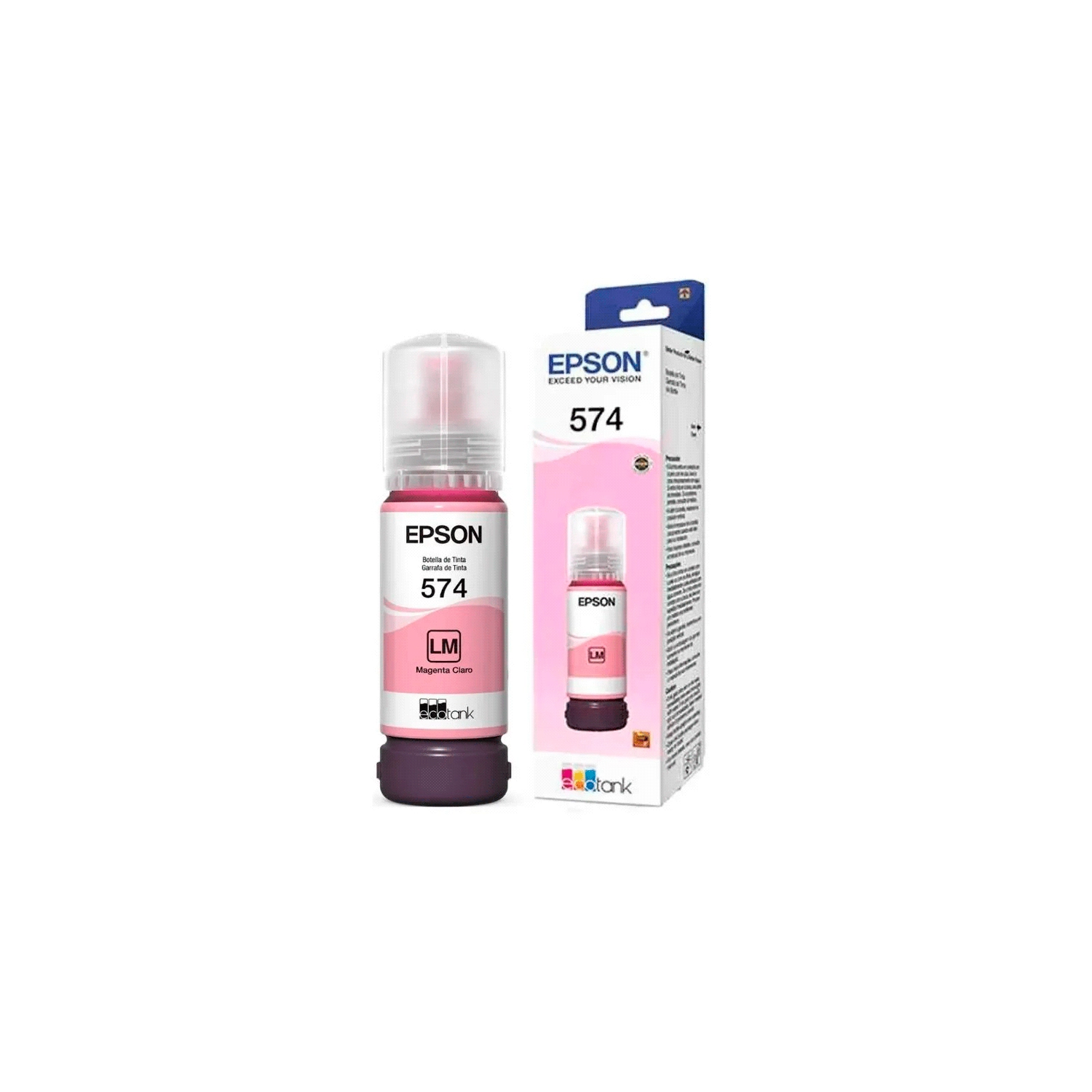 [EPST574620-AL] Botella De  Tinta Epson 574 Magenta  Claro