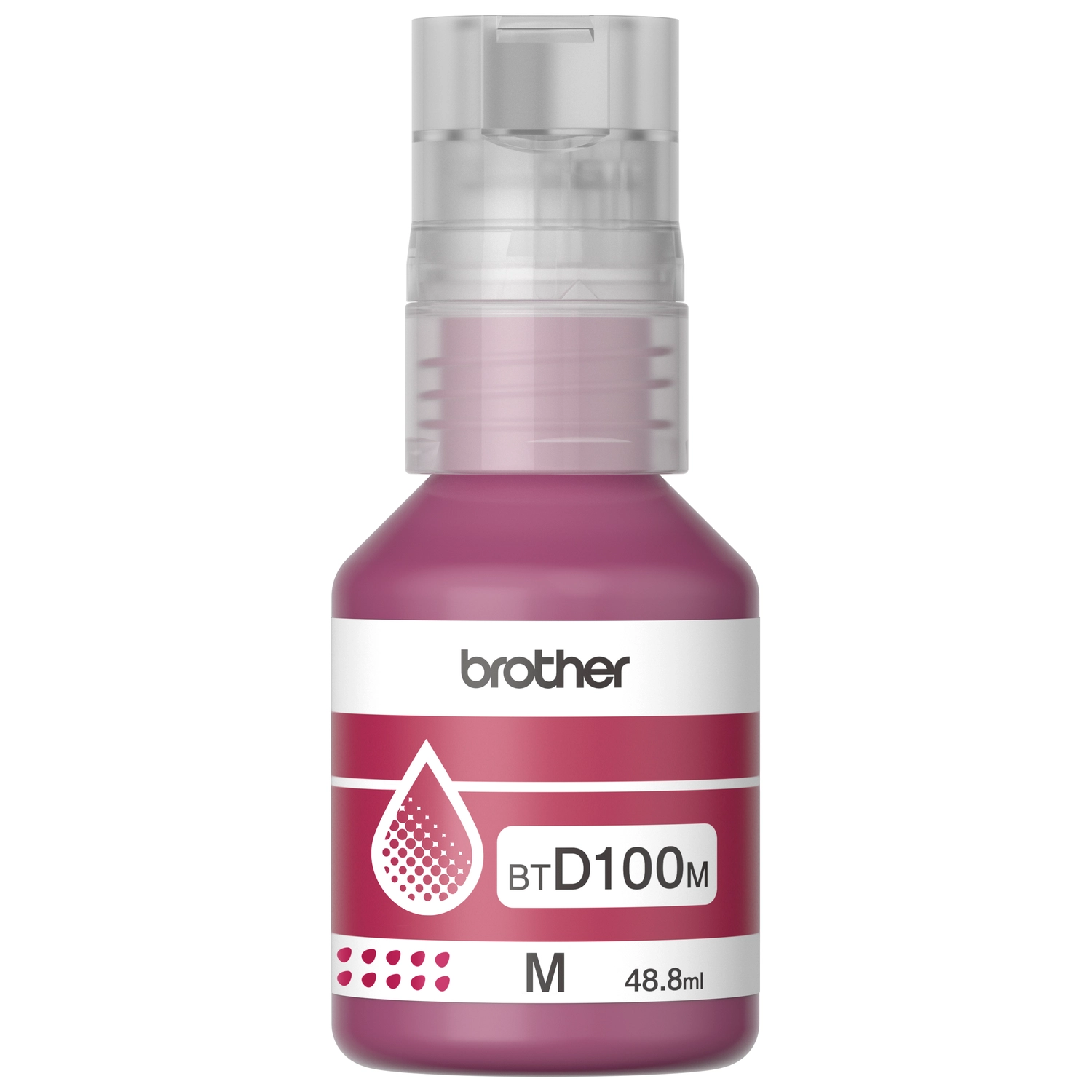 [BRO-INBTD100MME] Botella de tinta Brother BTD100 Color Magenta