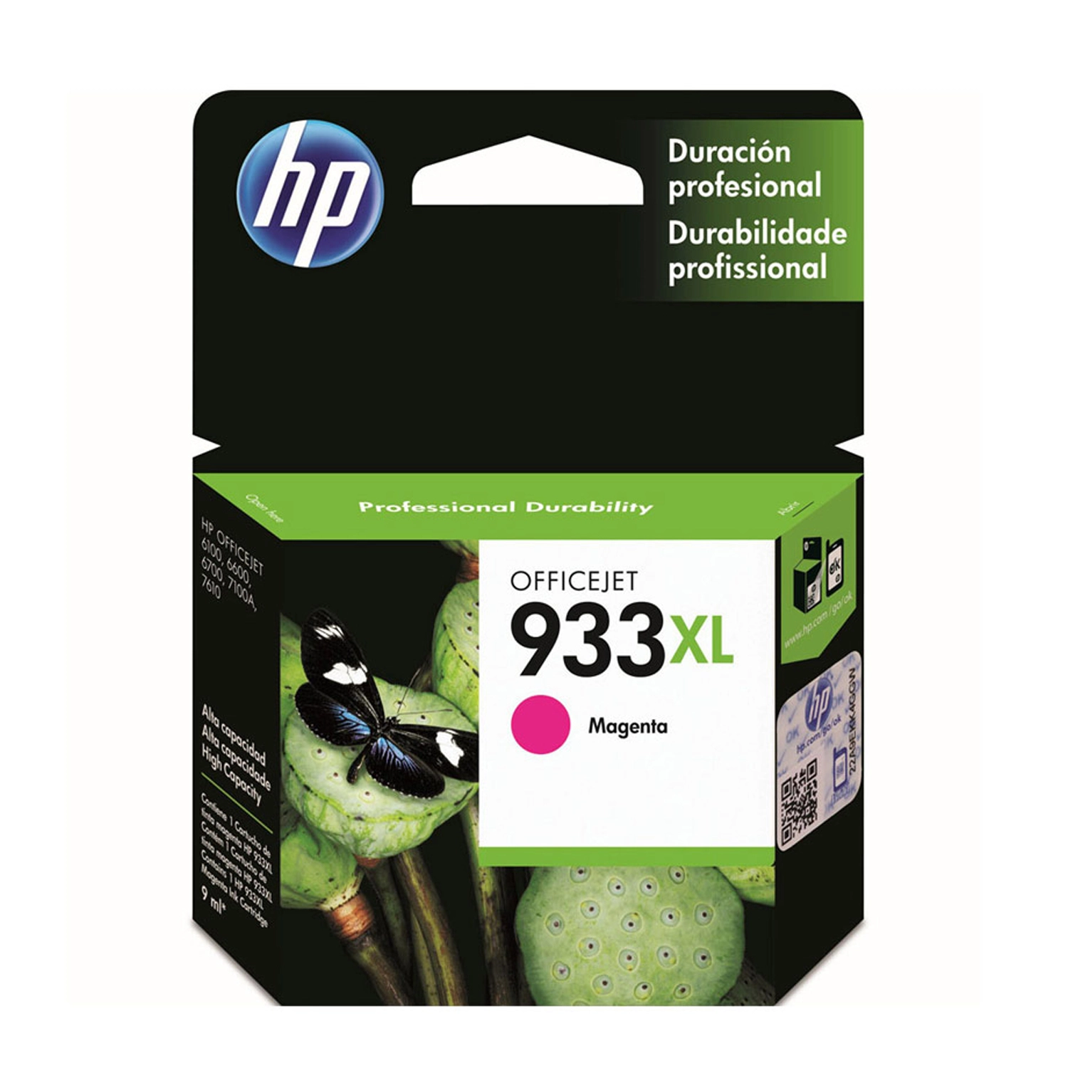 [HP-CN055AL] Cartucho De Tinta Hp 933Xl Magenta