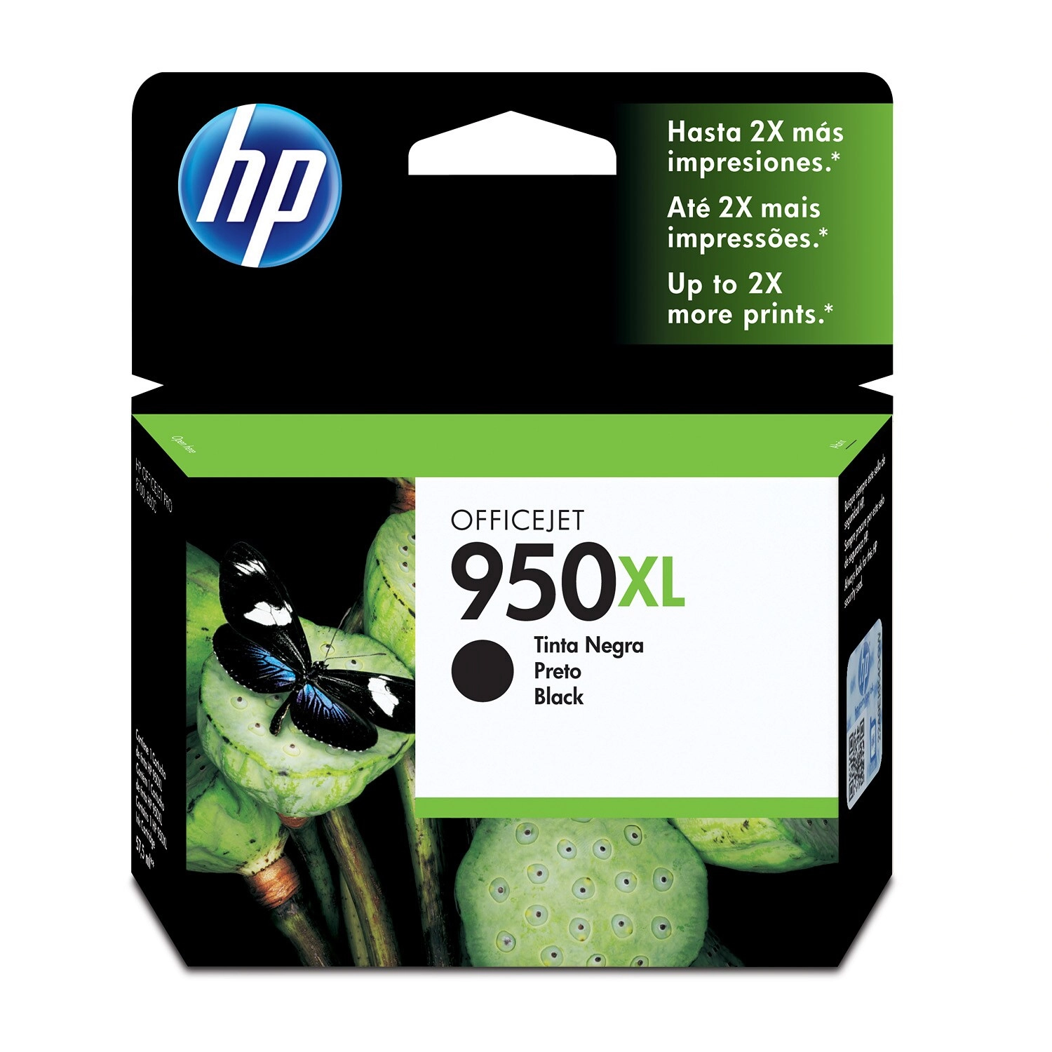 [HP-CN045AL] Cartucho De Tinta Hp 950Xl Negra Alto Rendimiento