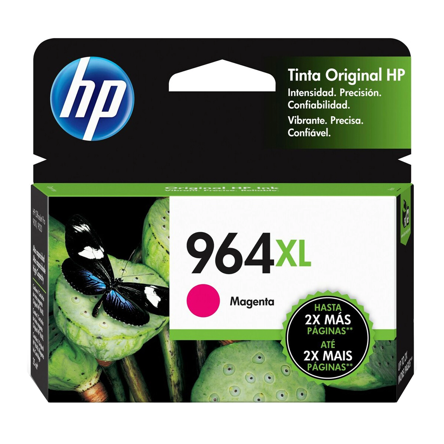 [HP-3JA55AL] Cartucho de Tinta HP 964XL Magenta