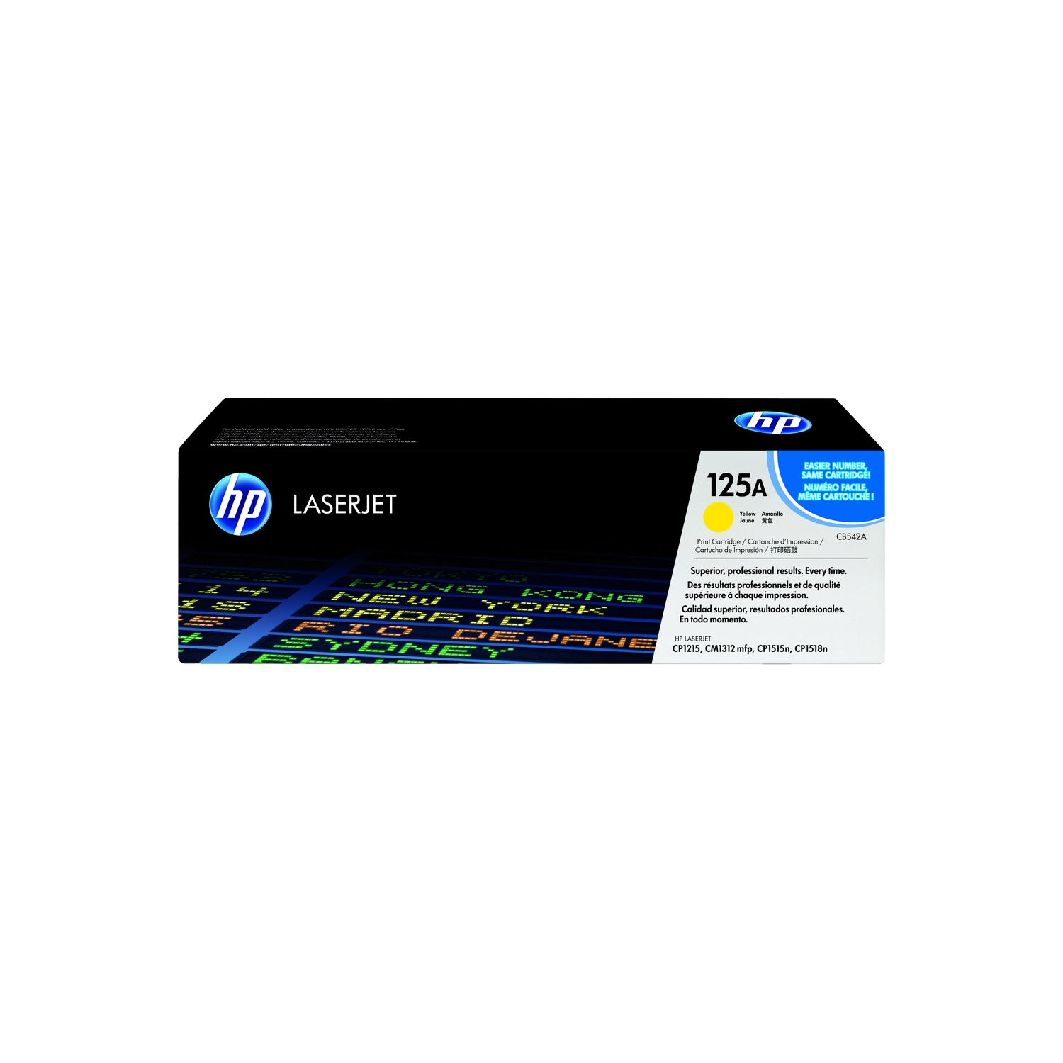 [HP-CB542A] Cartucho De Toner 125A Amarillo Laserjet