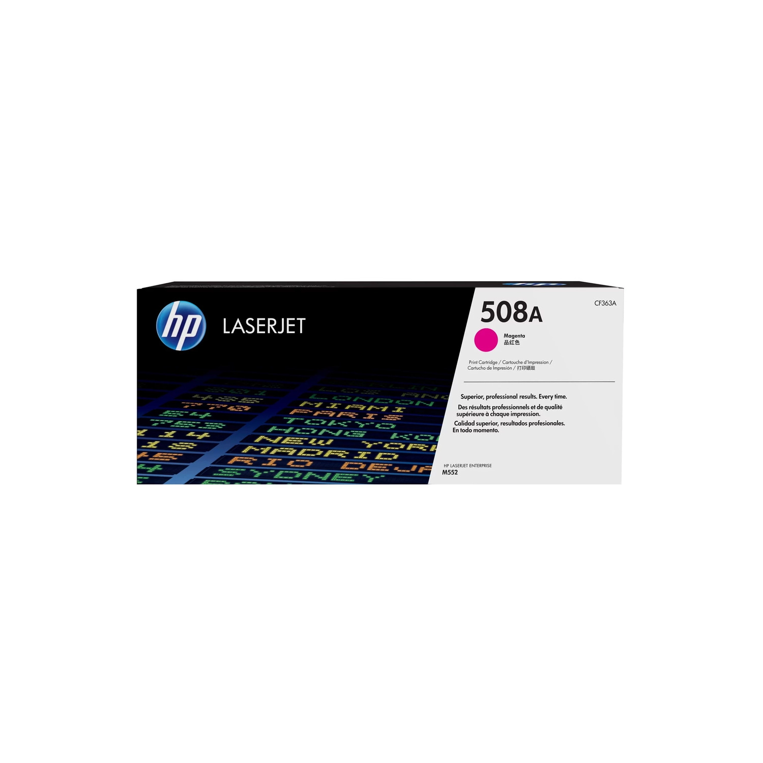 [HP-CF363A] Cartucho de toner 508A Magenta LaserJet