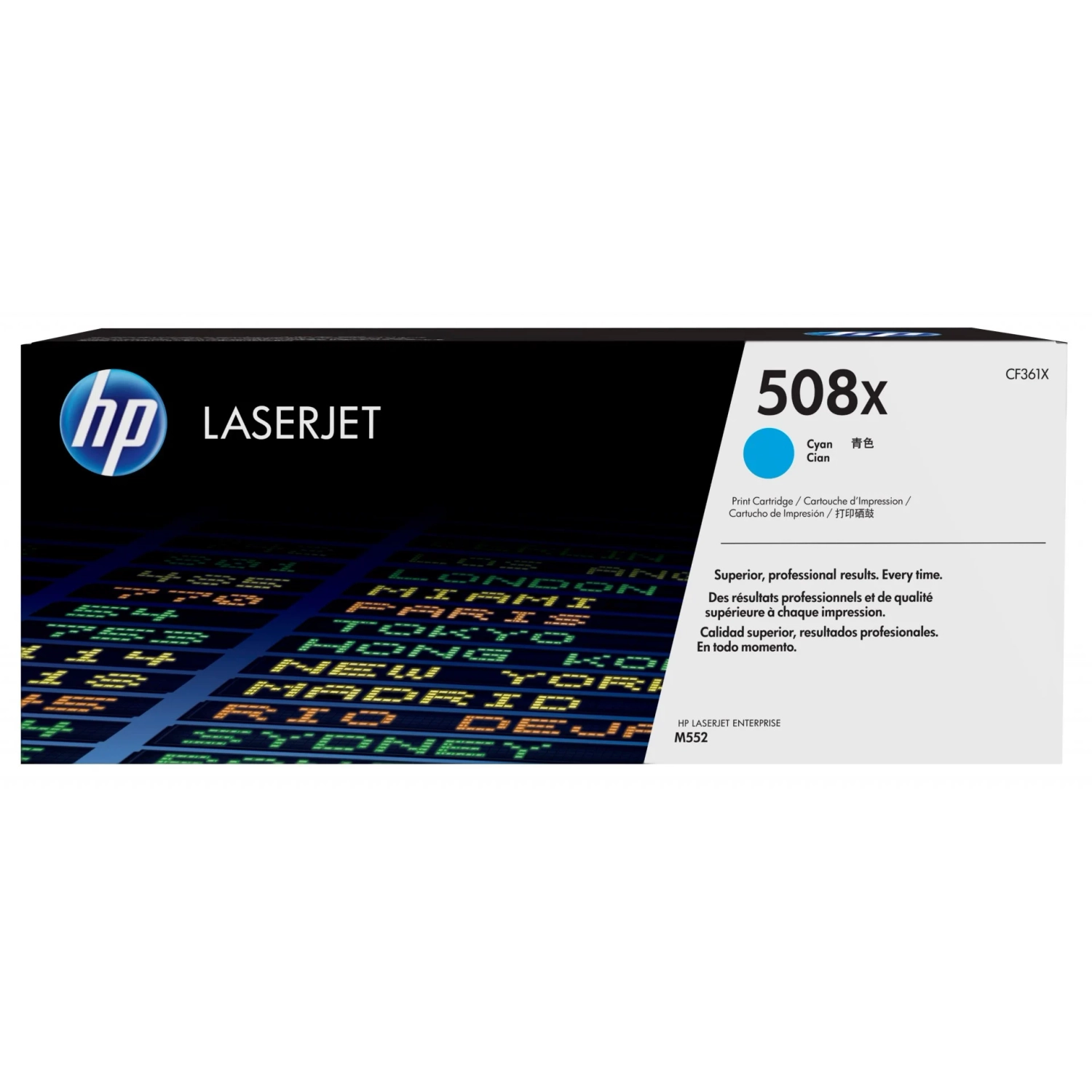 [HP-CF361X] Cartucho De Tóner 508X Cian Alto Rendimiento