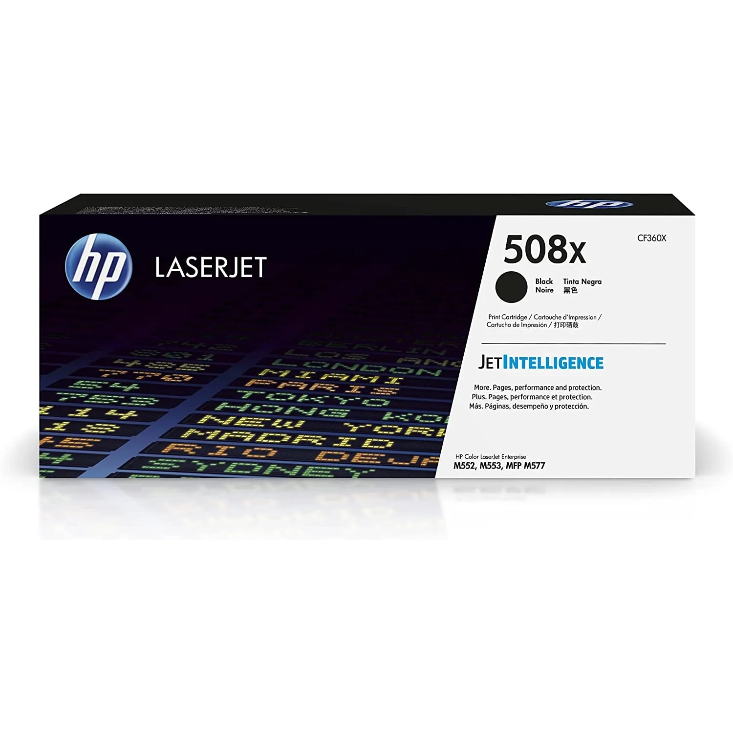 [HP-CF360X] Cartucho de tóner 508X Negro Alto Rendimiento