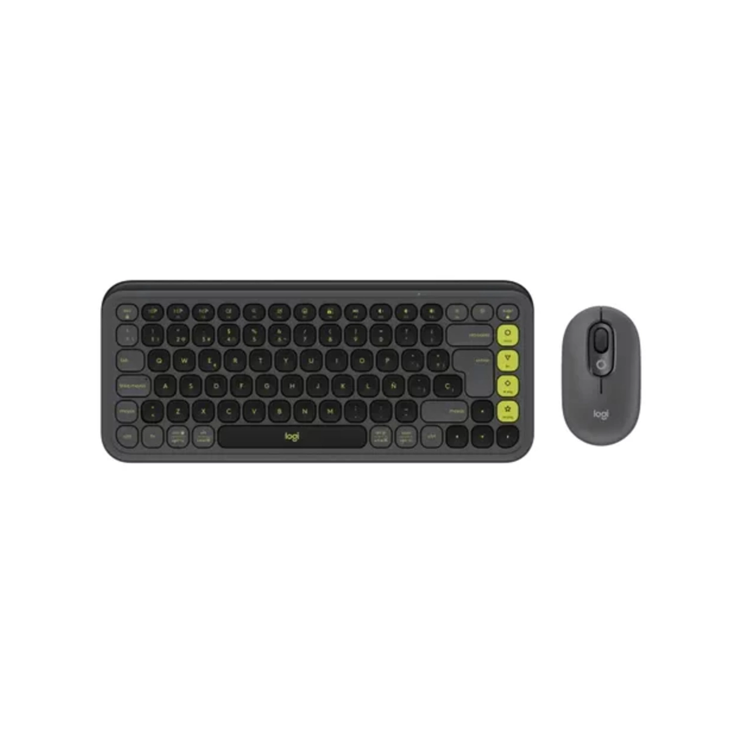 [LOGTECPOPICK] Combo Inalámbrico Logitech Pop Icon Negro
