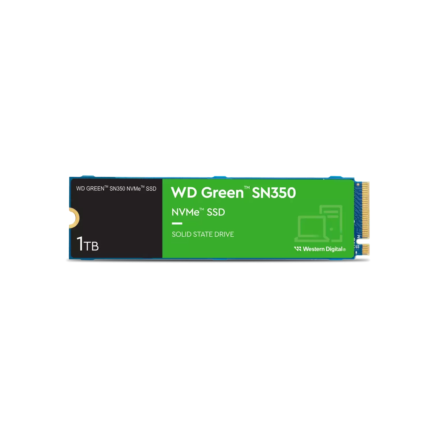 [WDSSD100T2G0C] Disco SSD Western Digital 1T Green SN350 NVMe gen3 2400MB/S