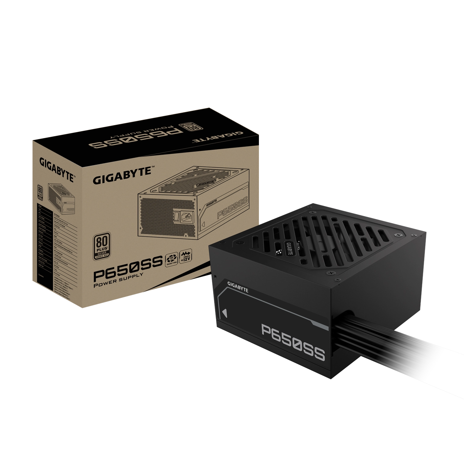 [GIGFUEP650SS] Fuente Gigabyte P650S 650W 80 Plus Silver