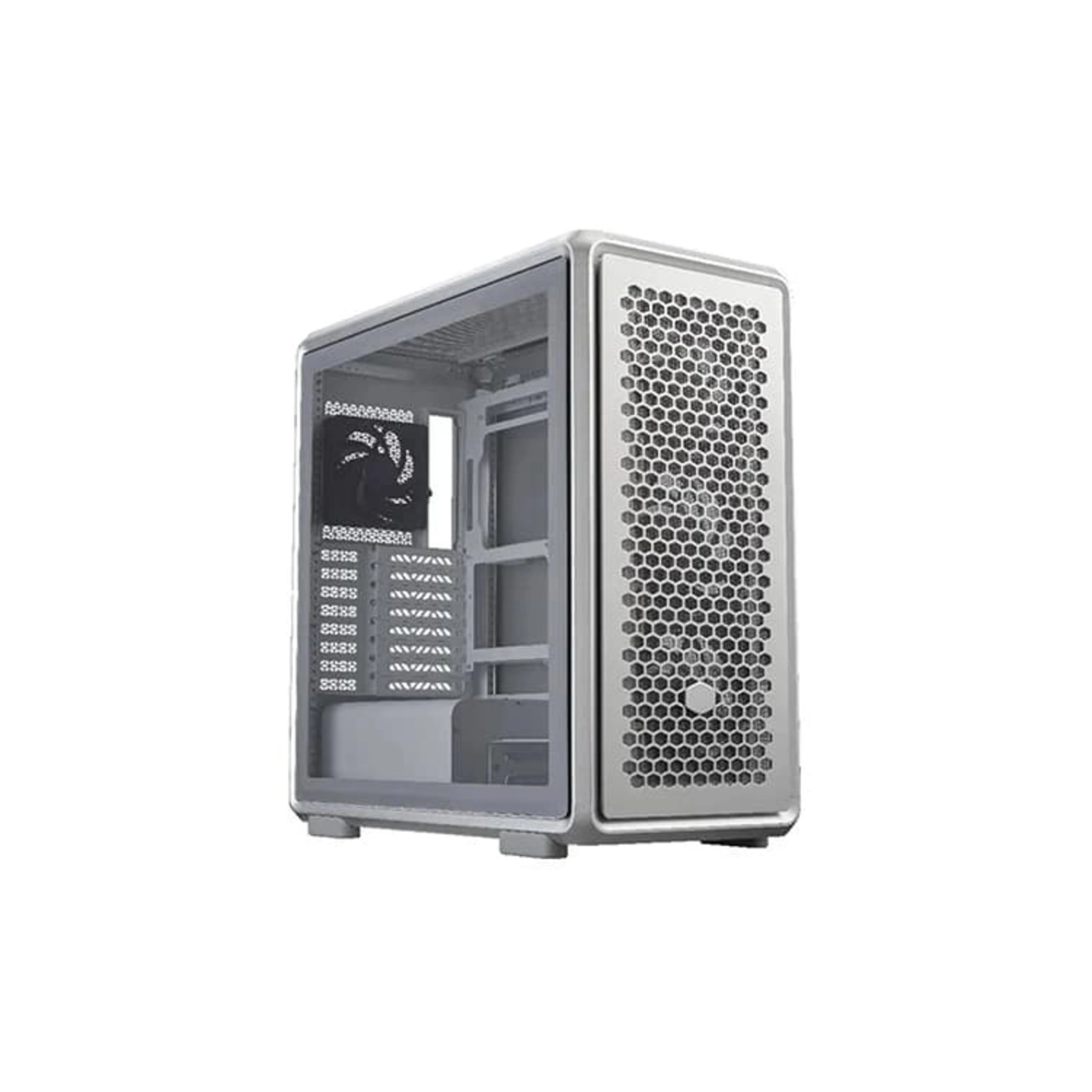 [CMGABMF600-SGNN] Gabinete Cooler Master Masterframe 600 4 Fans Sickleflow Aluminio Modular Silver S/Fuente