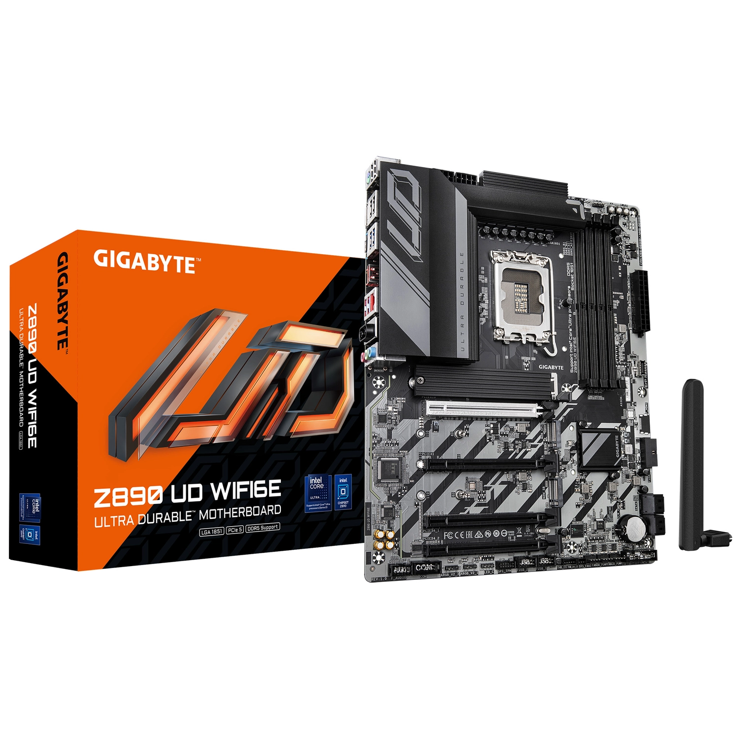 [GIGMOTZ890UDW6] Motherboard (1851) GIGABYTE Z890 UD WIFI6E