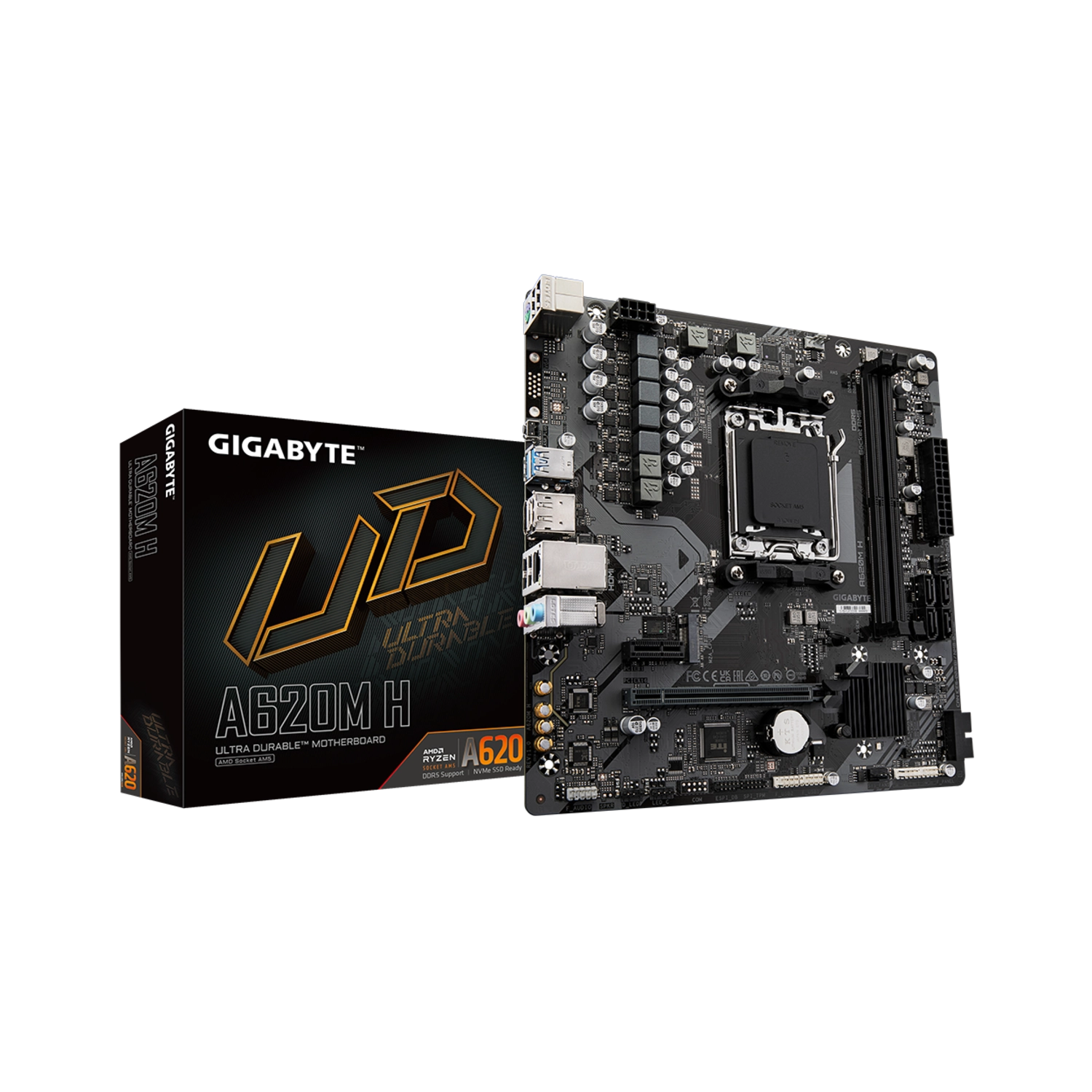 [GIGMOTA620MH] Motherboard (Am5) Gigabyte A620M H Am5 Ddr5