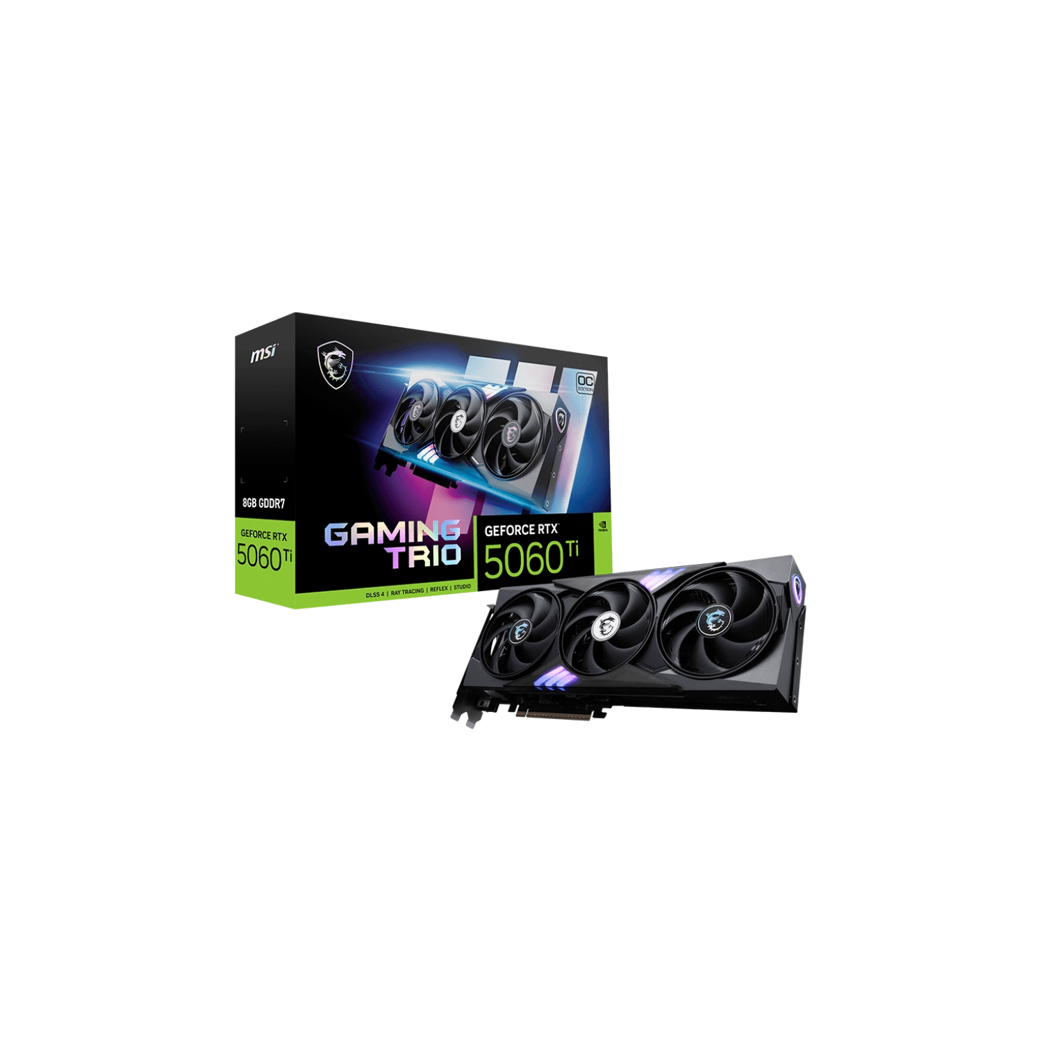 [MSIPDV5060T8GT] Placa Msi Geforce Rtx 5060 Ti 8G Gaming Trio Oc