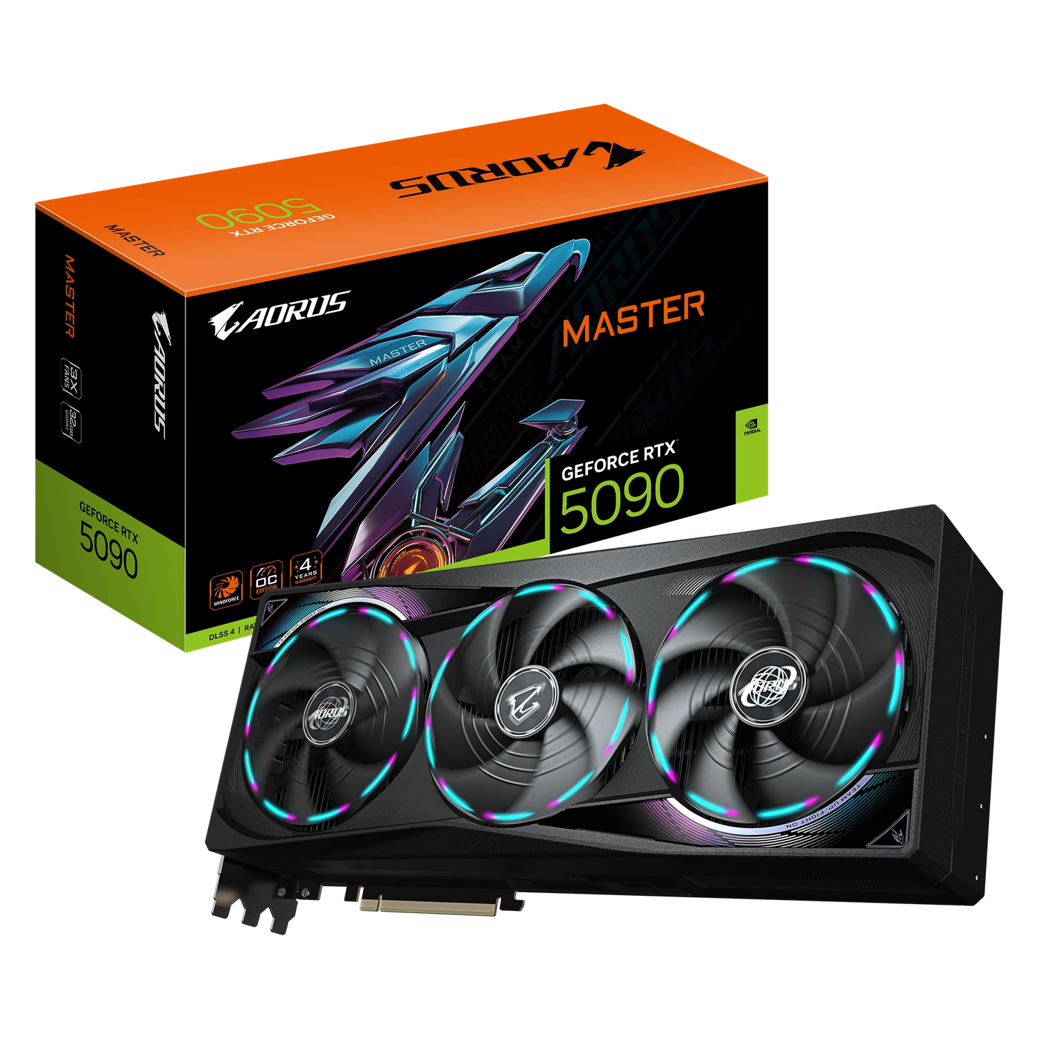 [GIGPDV5090AM32] Placa De Video Gigabyte Aorus Geforce Rtx 5090 Master 32G
