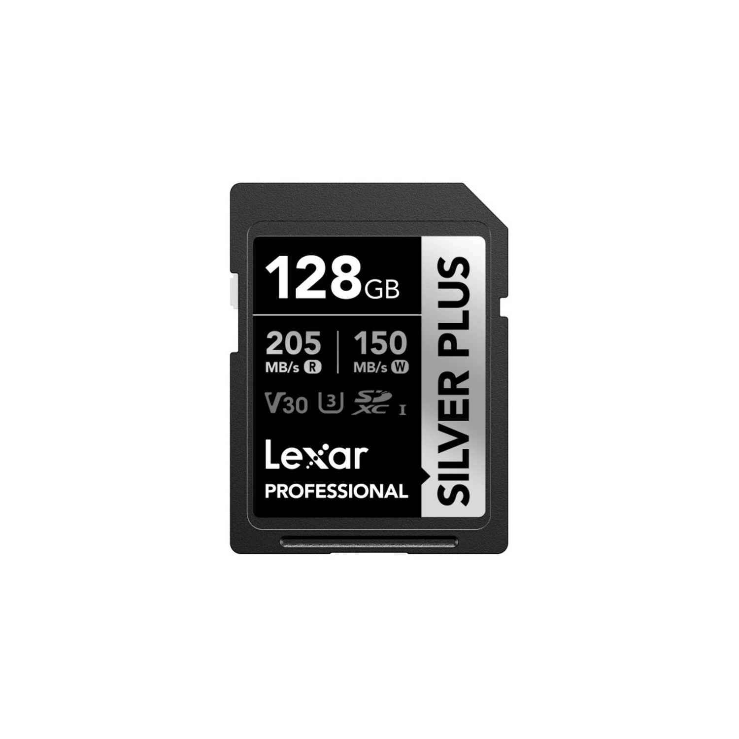 [LEXSDSPLUS128GH] Tarjeta Silver Plus Sdxc Lexar 128Gb Uhs-I