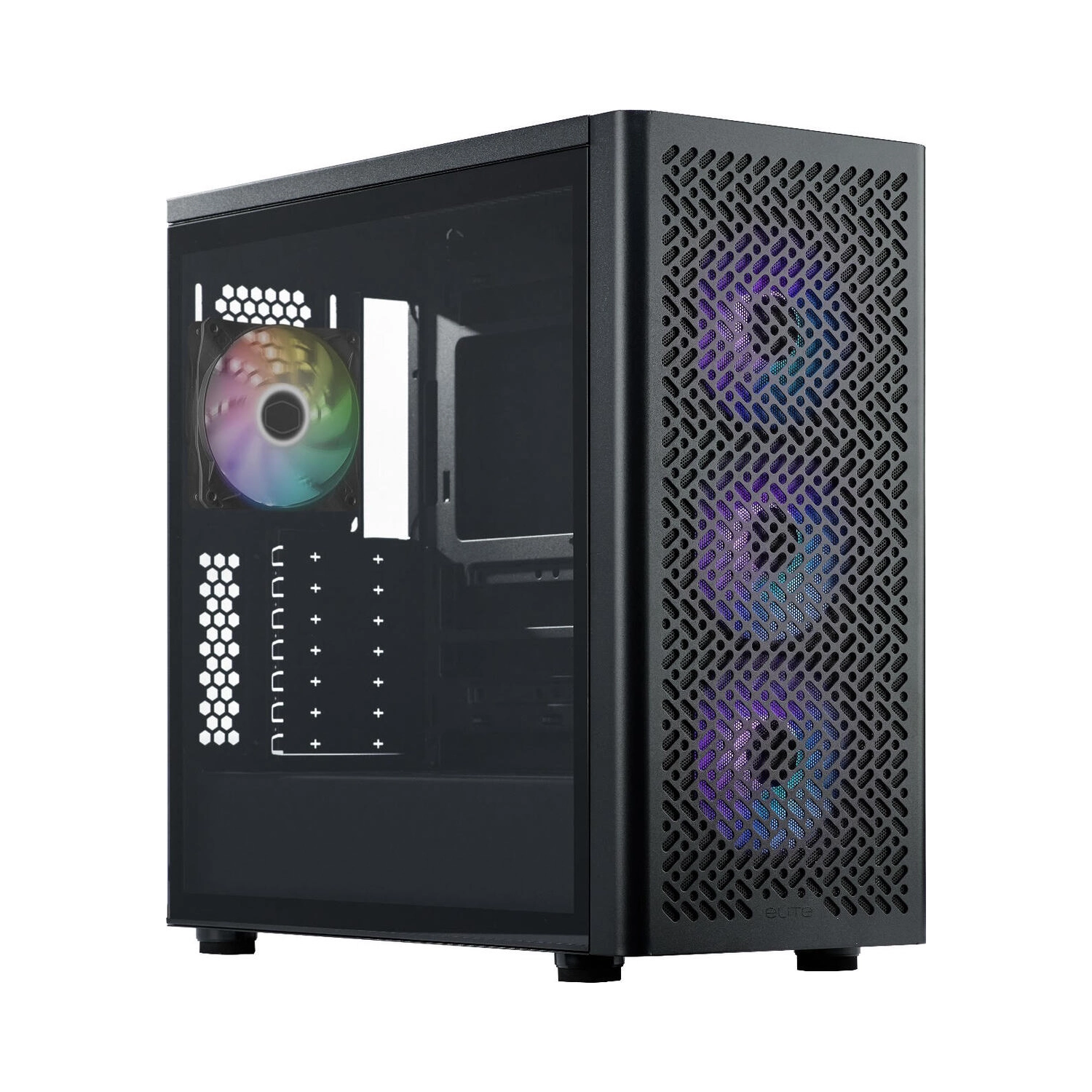 [CMGABE502KGNNSA] Gabinete Cooler Master Elite 502 Black 4 Fans ARGB s/fuente