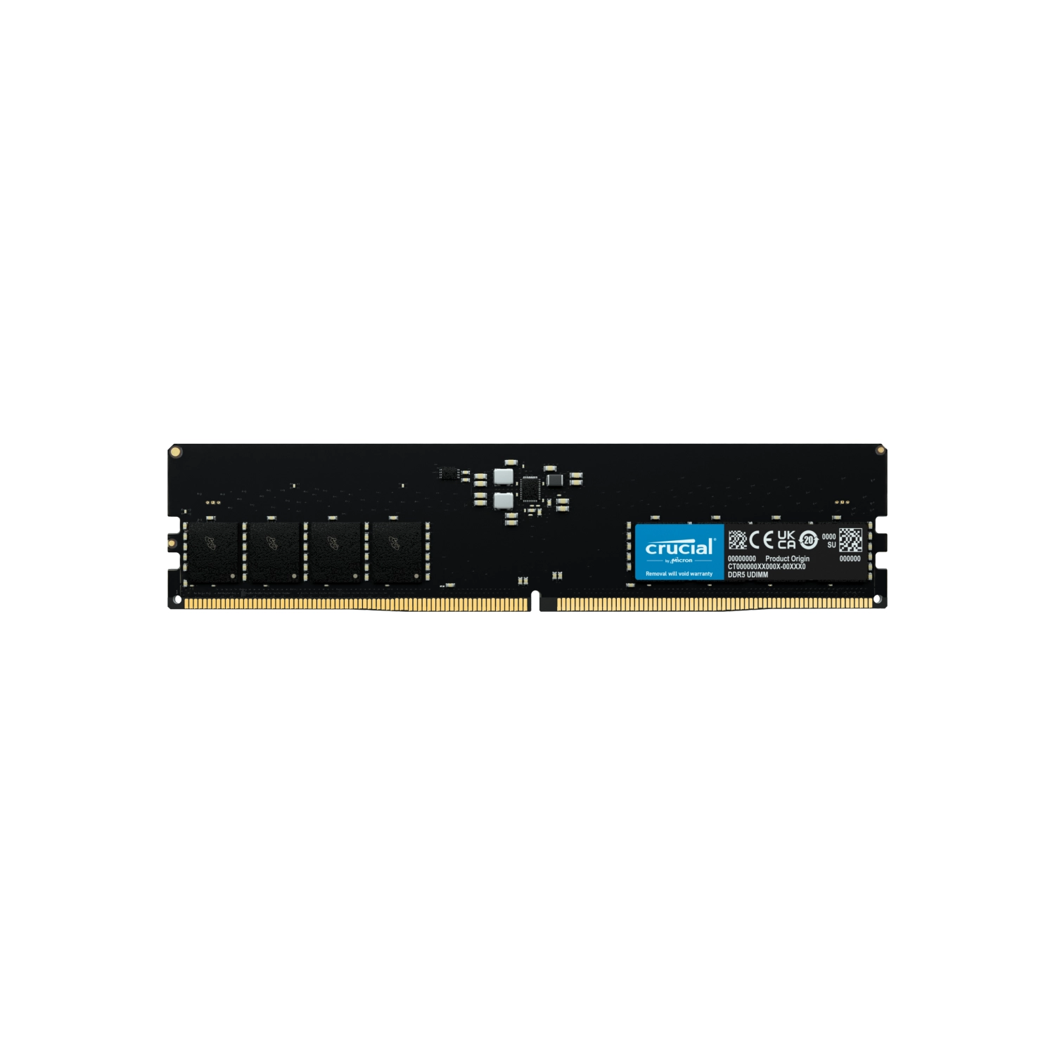 [CRUMEMCT16G56C4] Memoria Crucial 16GB DDR5-5600 UDIMM CL46 (16Gbit)