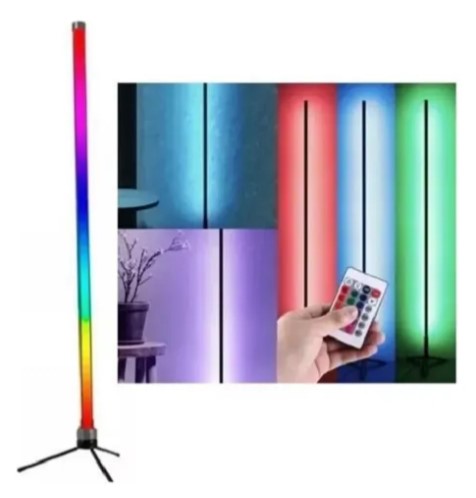 [11487] Jahro Jhl-04 Barra Led Audioritmica Con Control Remoto Y App Efectos Luz Led Esquinero Altura 104Cm