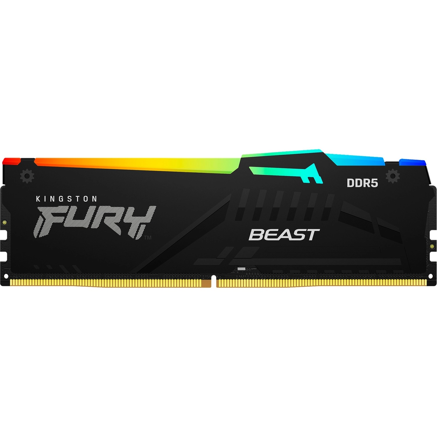 [KFMEM560C36BBE2] Memoria Ram UDIMM KINGSTON Fury Beast 16GB DDR5 6000MHz Negro RGB CL36 1.35V