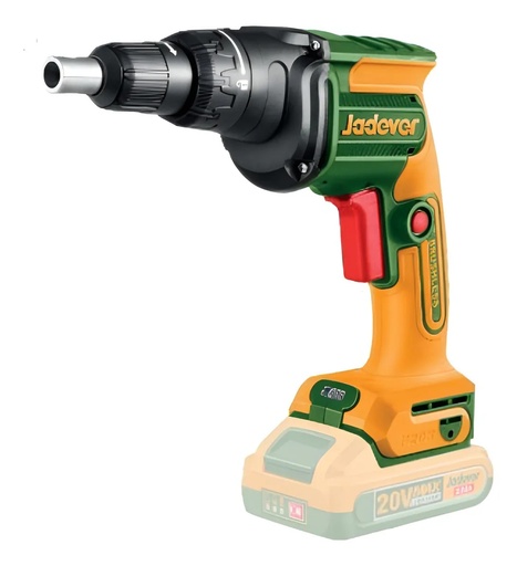 [11605] Jadever Atornillador Durlero Brushless 20V 4200Rpm 2 Niveles De Temperatura (No Incluye Batería Y Cargador)