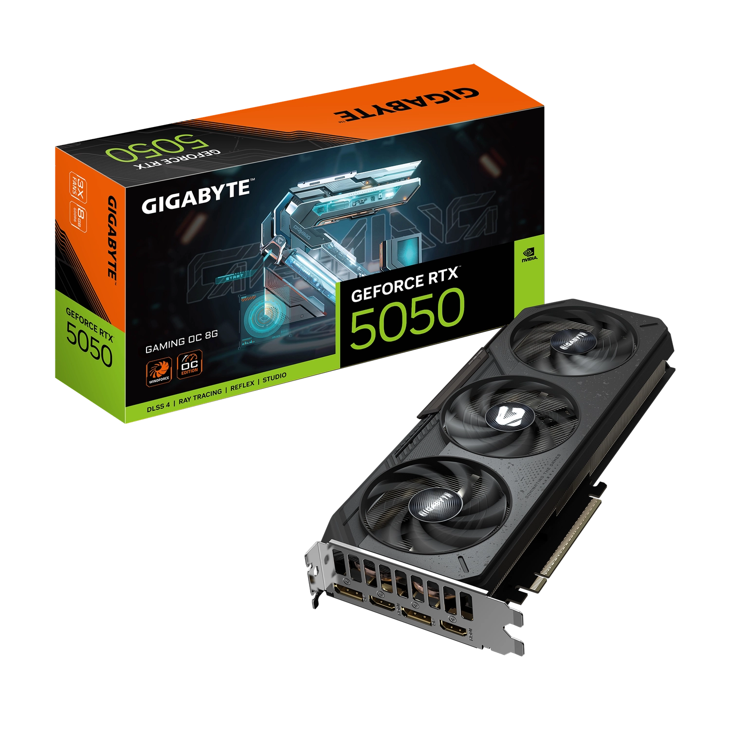 [GIGPDV505GOC8] Placa De Video Gigabyte Geforce Rtx 5050 Gaming Oc 8G