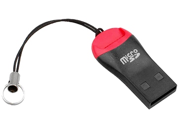[11650] Lector De Memorias Micro Sd Usb 2.0 Mini - Oem