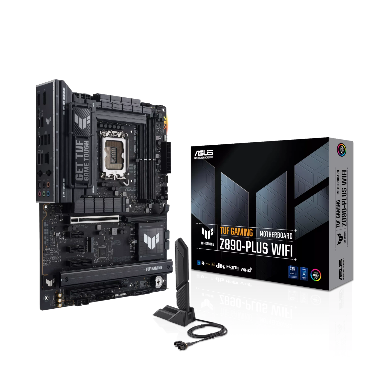 [ASUMOT90MB1IQ0M] Motherboard Asus Tuf Gaming Z890-Plus Wifi Lga1851 Ddr5
