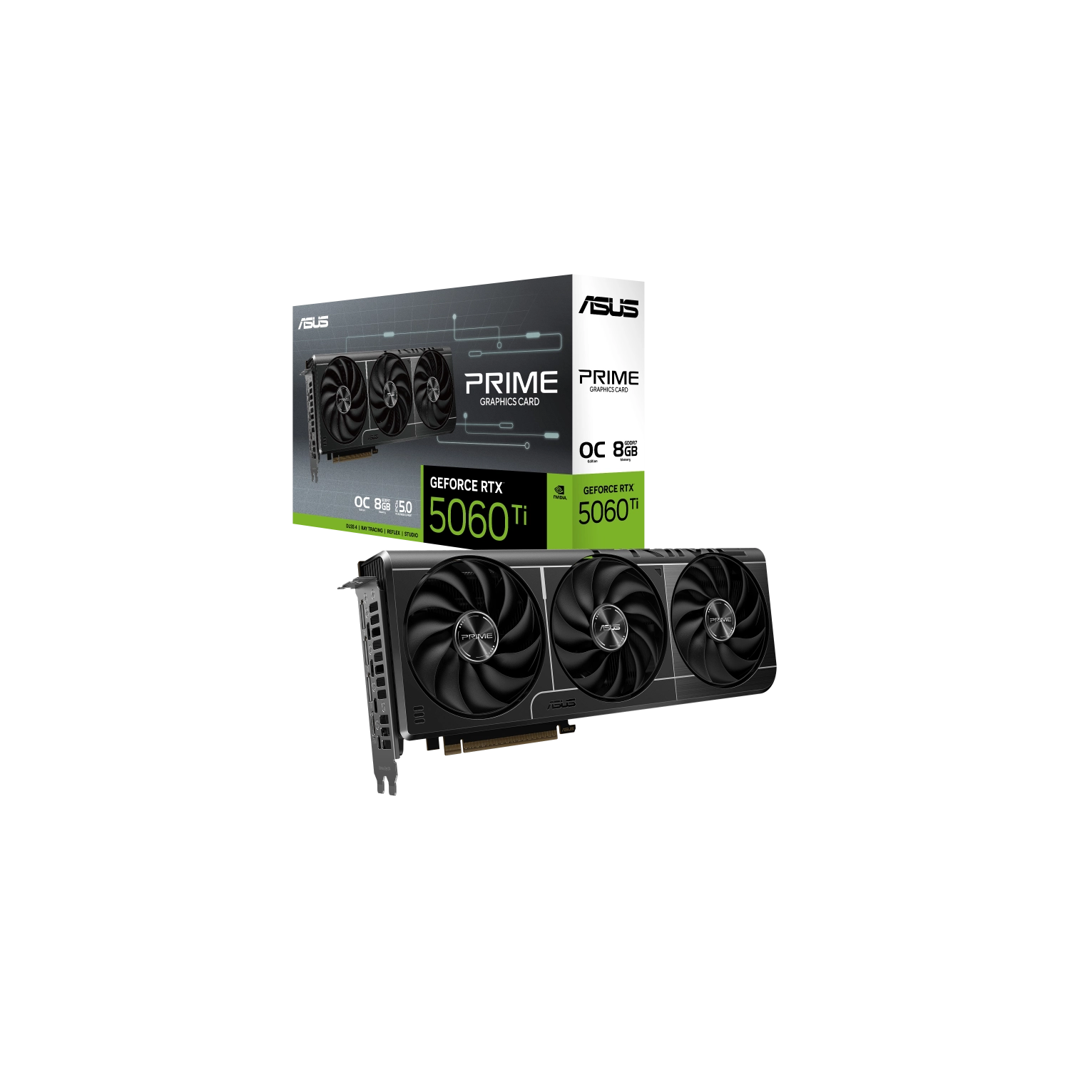 [ASUPDV90YV0MP0M] Placa De Video Asus Nvidia Geforce Prime Rtx 5060Ti O8G