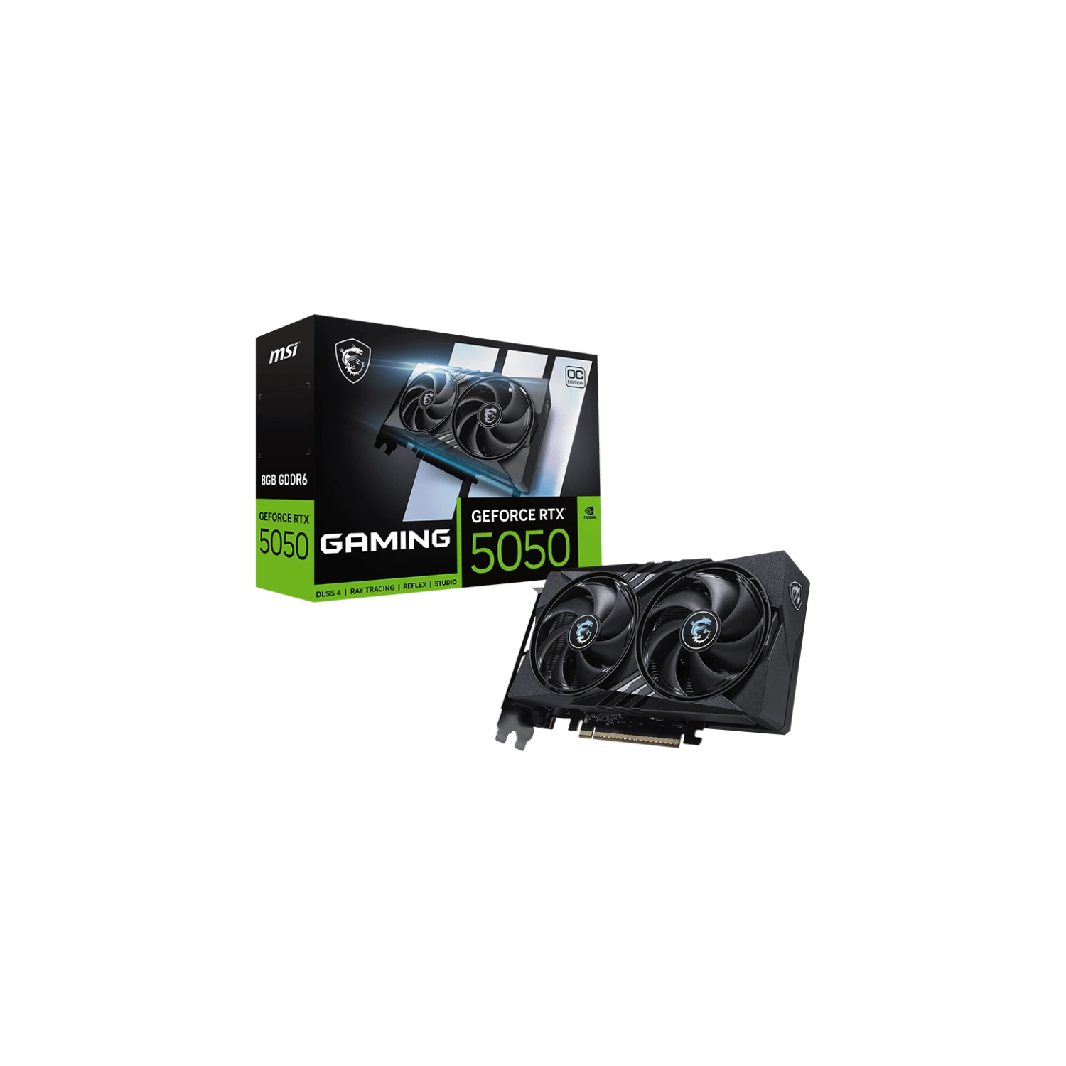 [MSIPDV50508GGAO] Placa De Video Msi Nvidia Geforce Rtx 5050 8G Gaming Oc