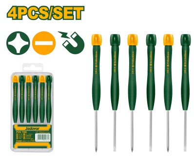 [11694] Jadever Set Destornillador Precisión Crv Ph+Sl Jdss2B06