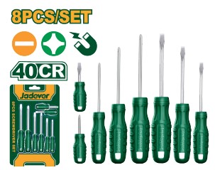 [11690] Jadever Kit De Destornilladores De 8 Piezas Jdss2408