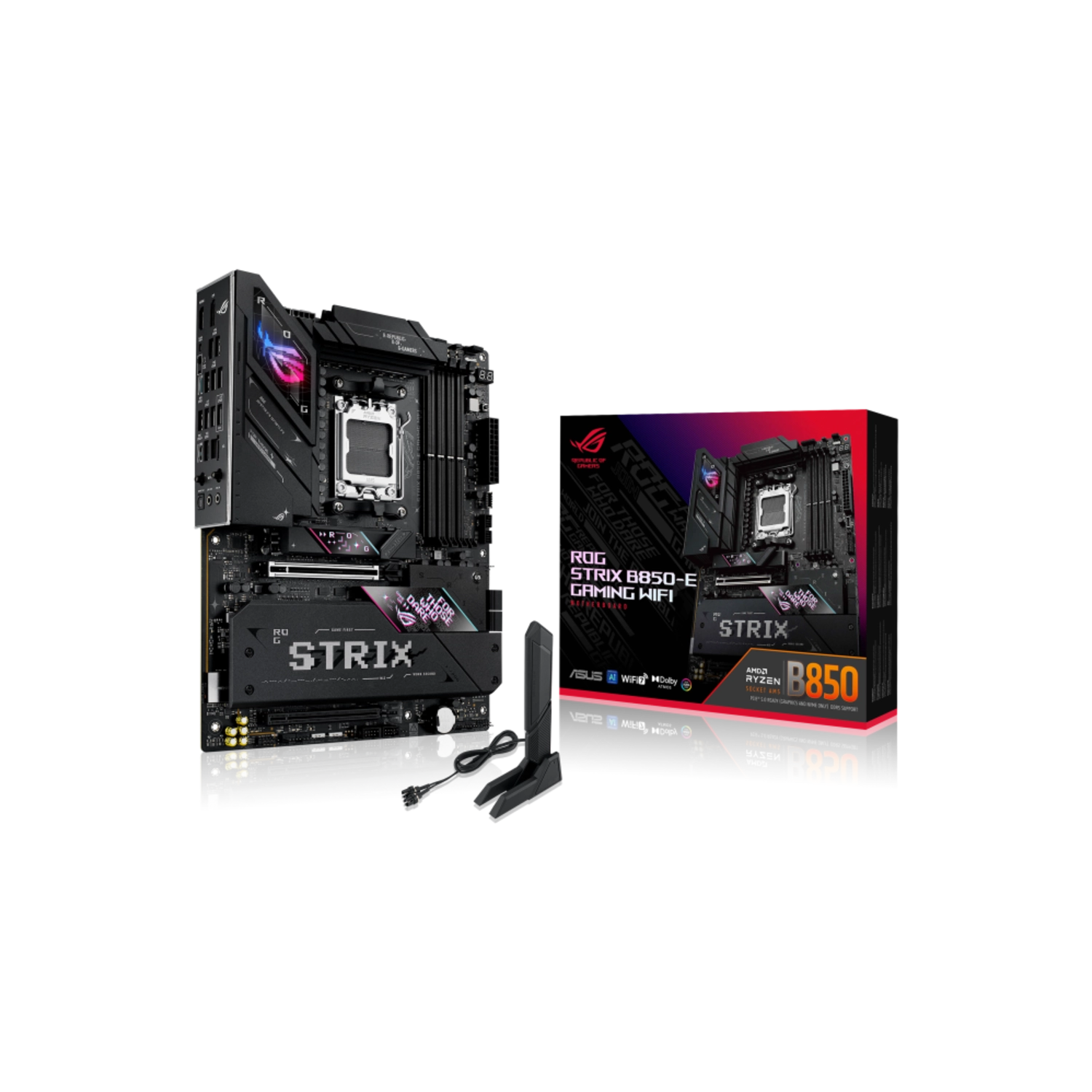 [ASUMOT90MB1J60M] Motherboard Asus Rog Strix B850-E Gaming Wifi  Am5 Ddr5