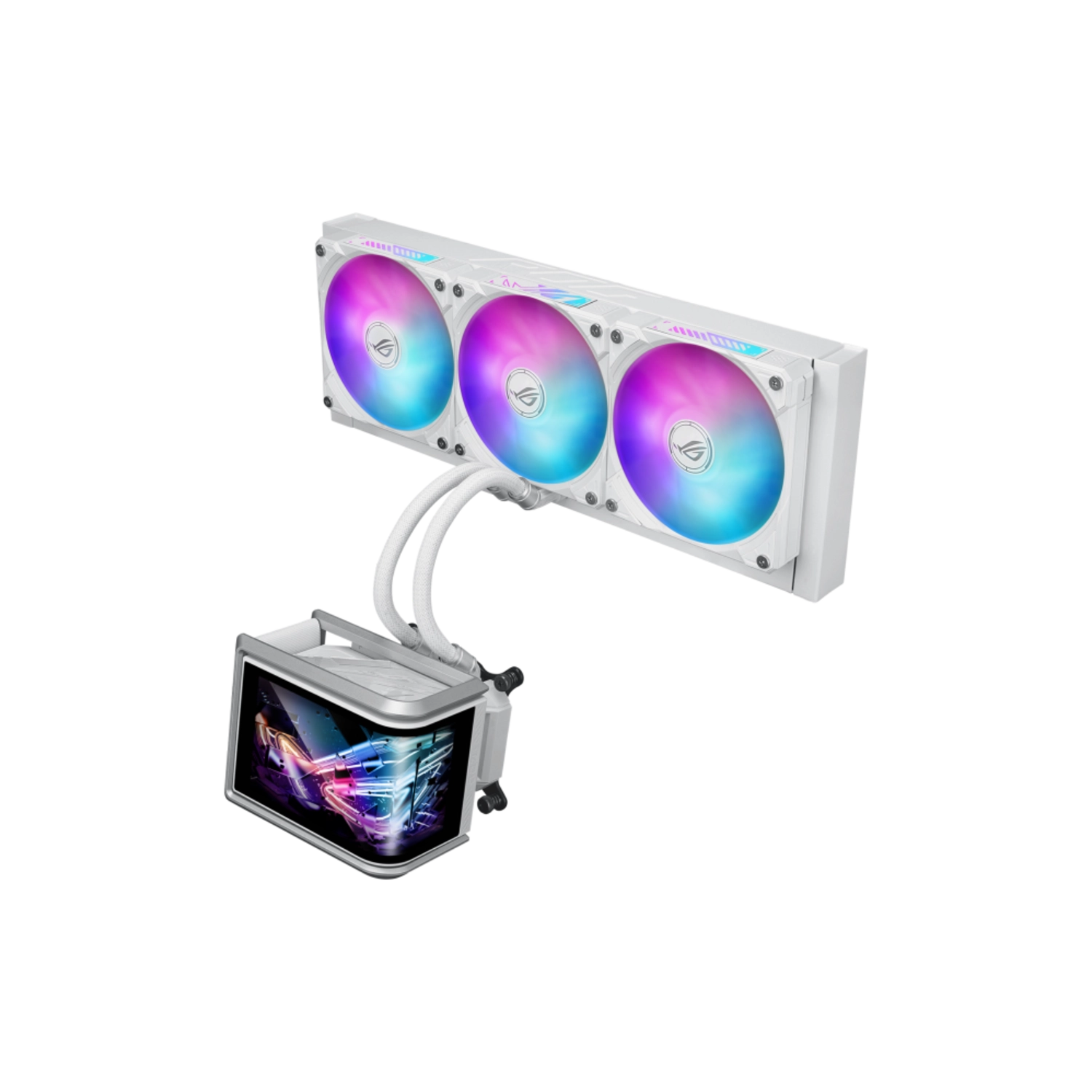 [ASUCOO90RC0152B] Water Cooler Asus Rog Ryuo Iv Slc 360 Argb Wht