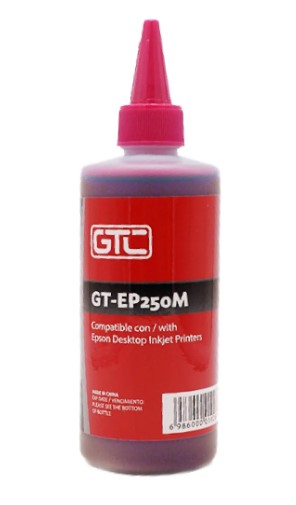[11729] Gtc Tinta Epson Alternativa 250 Ml Magenta Para Sistema Continuo