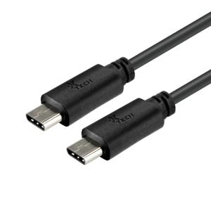 [47782] Cable Xtech Conector Tipo C Macho A  Tipo C Macho 180 Cm