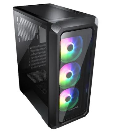 [75350] GABINETE GAMER - GMX-170 500W ATX FULL 4FAN RGB LATERAL ACRILICO