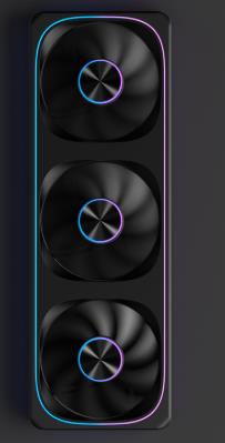 [77518] Triple Fan Formula V Line Air Fusion 3 Black Argb 360Mm