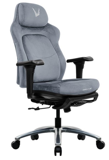 [78115] Silla Gamer Formula V Vlux 1 Plus Pawtex Light Black 